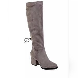 Journee Collection Suede Boots